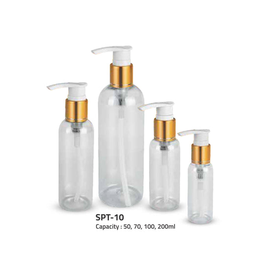 Pet Bottles with Pump 50ml-200ml