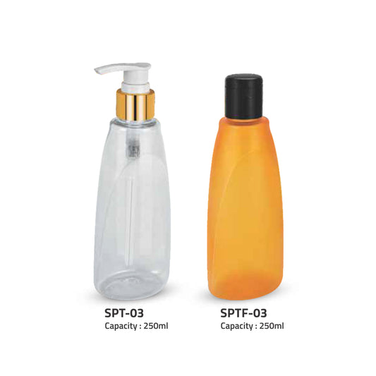 Pet Bottles with Pump 250ml